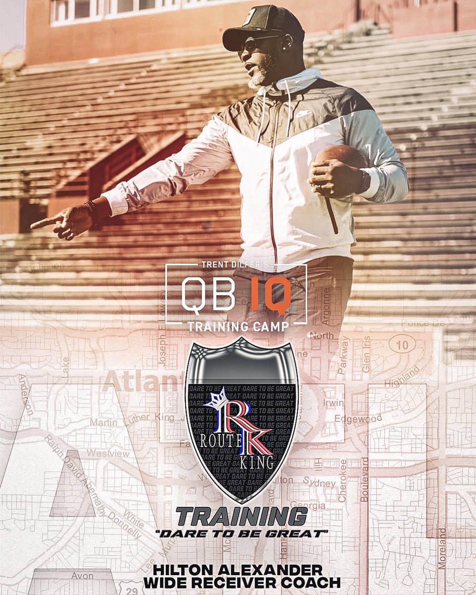 routeking_1's tweet image. It’s here! I’m teaming up with NFL vet Qb Trent Dilfer December 21-23, at Milton High School. Camp includes: Skill training, ROA with some the top QBs in the country, Film sessions, classroom sessions, breaking down defenses and learning concepts. ⬇️⬇️⬇️⬇️