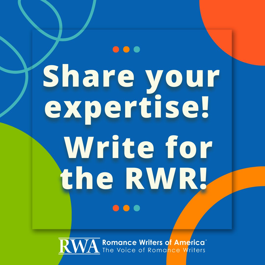 The RWR editor is looking for experienced writers to contribute! Earn up to $500 if your article is selected & published. Visit the RWR Pitch Box & submit your article (or the first 250 words) for consideration. ⤵️ 🔗: surveymonkey.com/r/rwrpitchbox Questions? Email RWReditor@rwa.org.