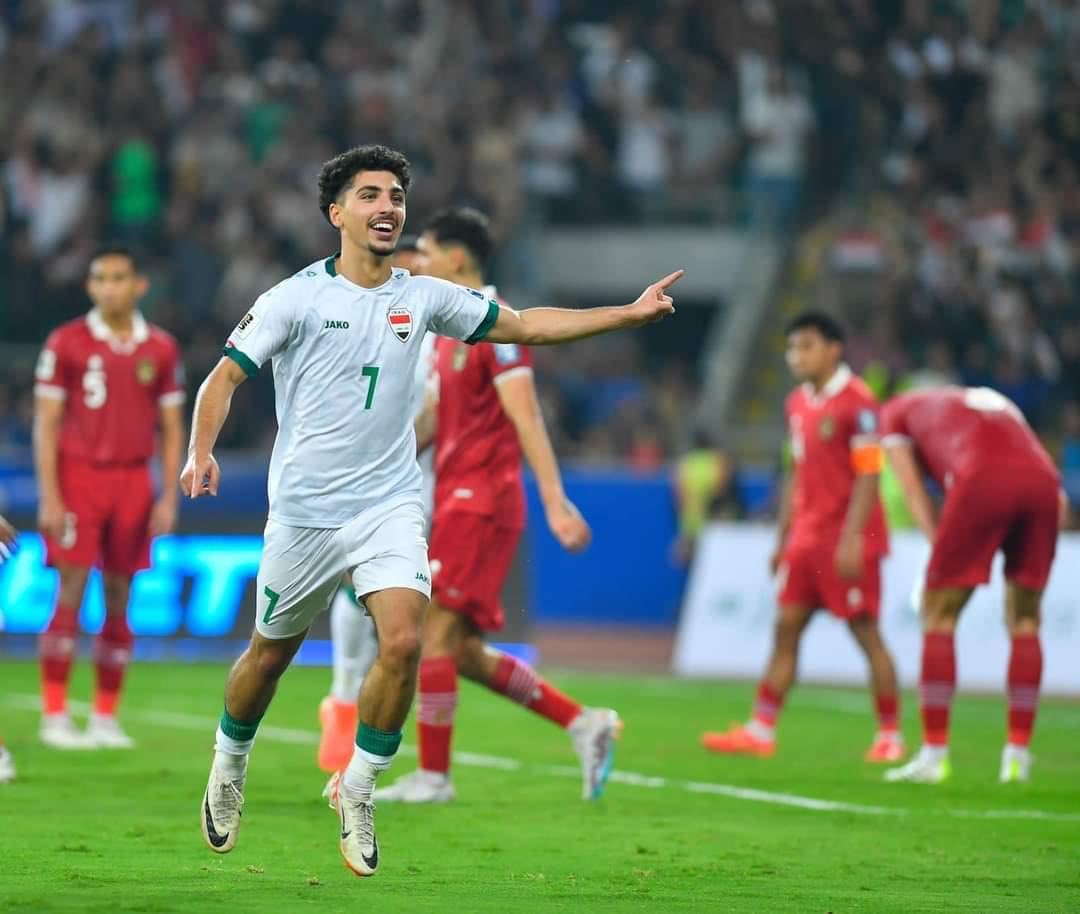 SystemFoot's tweet photo. [#WCQ2026🌏] Victoire 5-1 de l’#Irak 🇮🇶 face à l’#Indonésie 🇮🇩 !

⚽️ #Resan 20’
⚽️ #Amat (csc) 35’
⚽️ #Rashid 60’
⚽️ #Amyn 81’
⚽️ #ElZubaidi 88’

⚽️ #Pattynama 45’+3

#IRQIDN https://t.co/OqwsW6MTTV