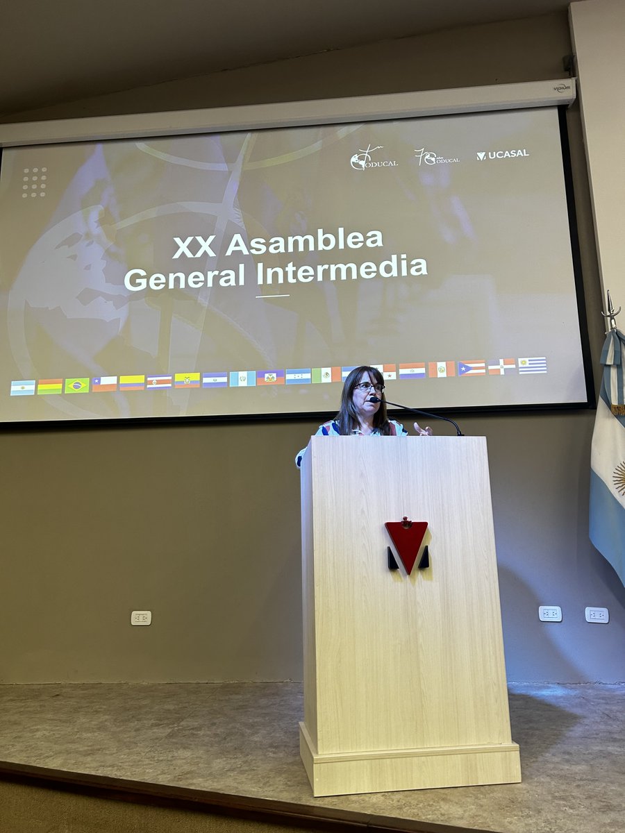 ✍️Se realizó la puesta en común del Taller de Rectores Misión y PEG: "Misión de la universidad, formar poetas y coreógrafos sociales"
<a href="/UcasalOficial/">UCASAL</a>

#ODUCAL #UCASAL #XXAsambleGeneralIntermedia #saltaargentina