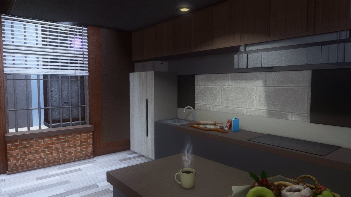 raincor_housing's tweet photo. [M]
🏙️Urban Frost❄️
Finally back after over a year. Defeated my art block (more or less) and designed my first Medium! City vibes and cold temperature. Goes well with hot coffee.
Come visit!
Light/Phoenix/Empyreum/Ward 23, Plot 51
#hgxiv #FF14Housing #HousingEden #FF14ハウジング https://t.co/EeD6BcAJCw