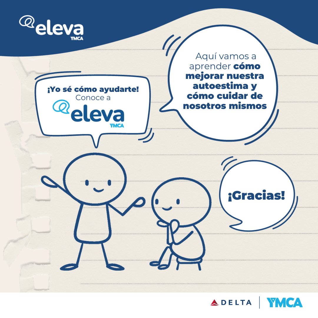 ¡Descubre una versión más fuerte y segura de ti! 💪   ELEVA te guiará en el camino para mejorar tu autoestima y cuidar de tu salud mental.   ¿Listo para seguir este viaje? 💙  ¡Guarda y comparte esta publicación con tu familia y amigos!