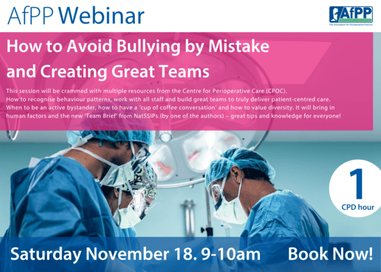 A Potentially Life-Changing Webinar THIS SATURDAY 9-10am. Delivered by Consultant Orthopaedic surgeon Scarlett McNally.

Only £10. AfPP members £5. Student AfPP members FREE. 

Register here: register.gotowebinar.com/register/42854…

 #LifeChanging #HealthcareWebinar #HealthcareProfessionals