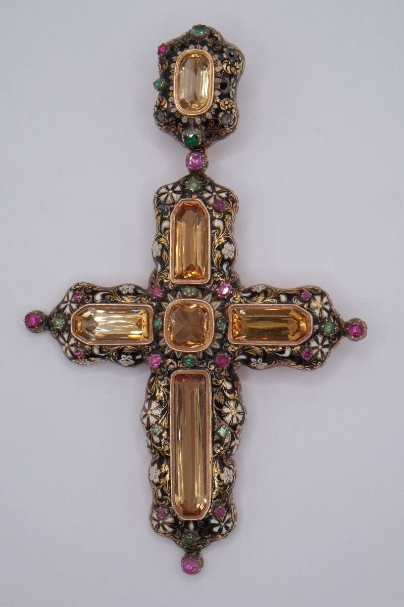 Our next lecture will take place at 6pm on Tues 28 Nov in person @SocAntiquaries &amp; will be live streamed for members. We will hear from John Benjamin on 'Death, Diamonds and Devotion: Anglesey Abbey’s remarkable Collection of Jewelled Crosses', showing jewels from <a href="/nationaltrust/">National Trust</a>