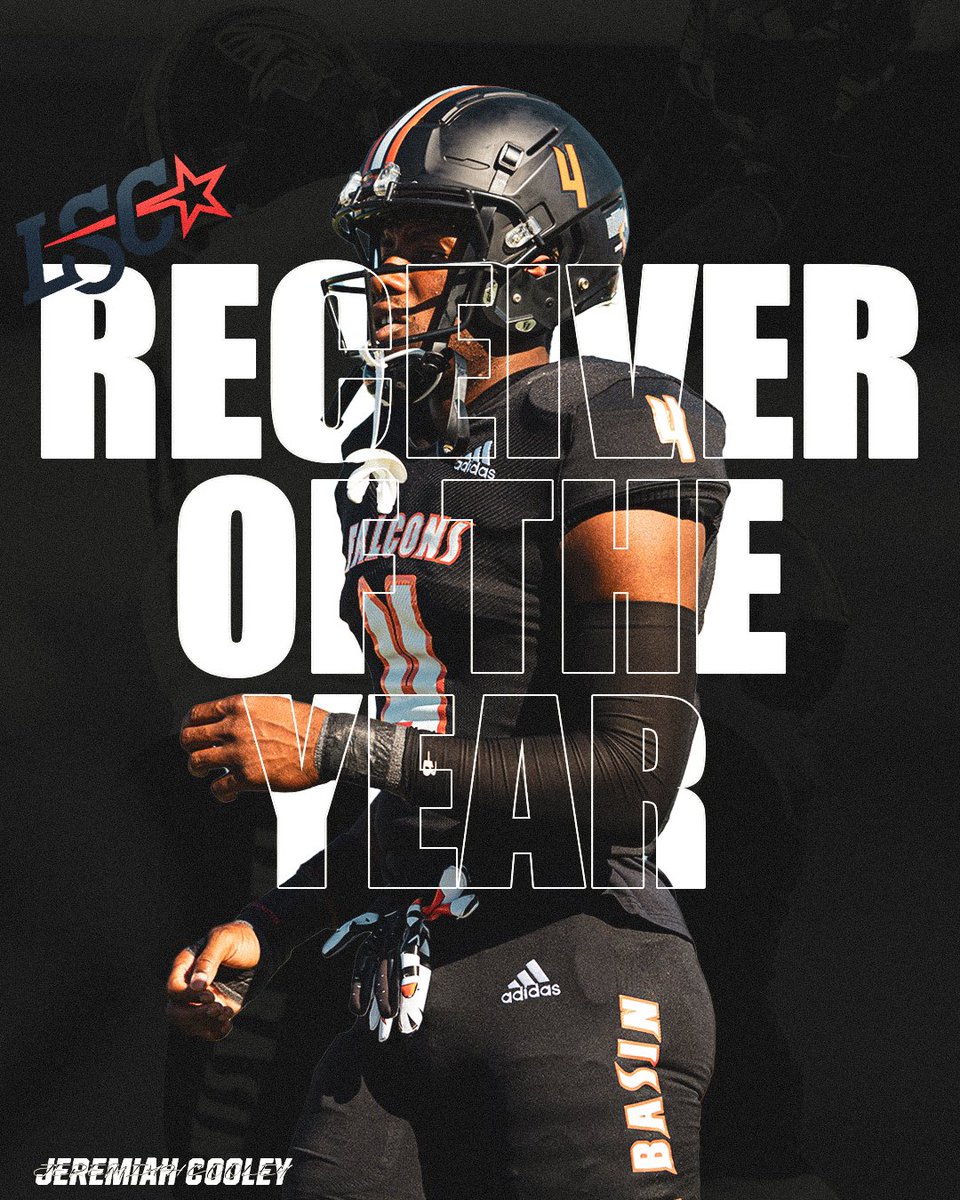 The <a href="/LoneStarConf/">Lone Star Conference</a> Receiver Of The Year, Jeremiah Cooley

#FAMILY #1AND0BROTHERHOOD