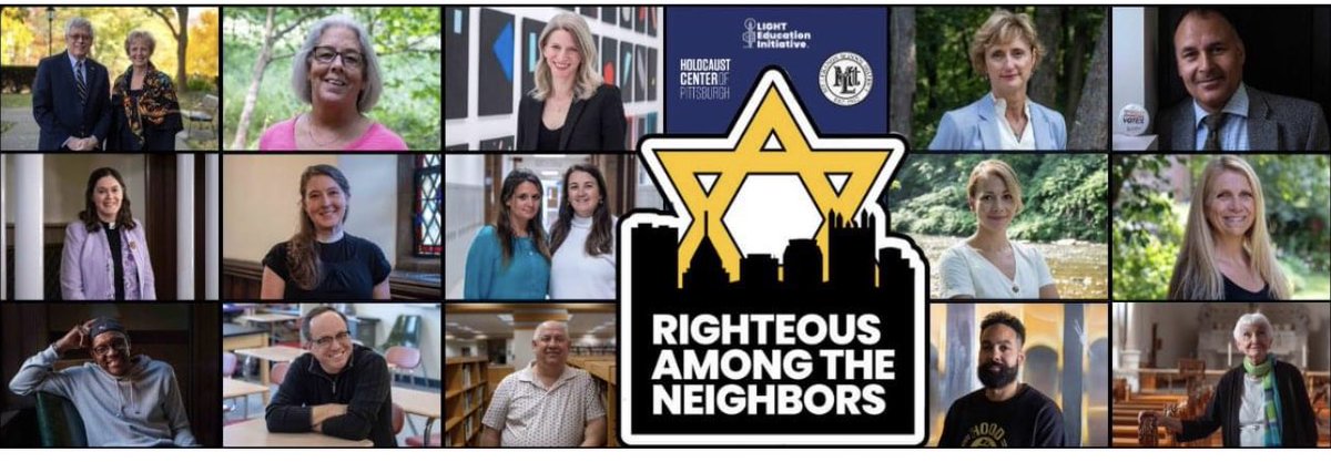 hcofpgh.org/catlyn-dipasqu…
I’m not one to want to be in front of a camera, but when the @HCofPGH reached out and told us we were being recognized as Righteous Among the Neighbors for our work to uplift others and combat anti-semitism in Pittsburgh, I felt so very honored and proud