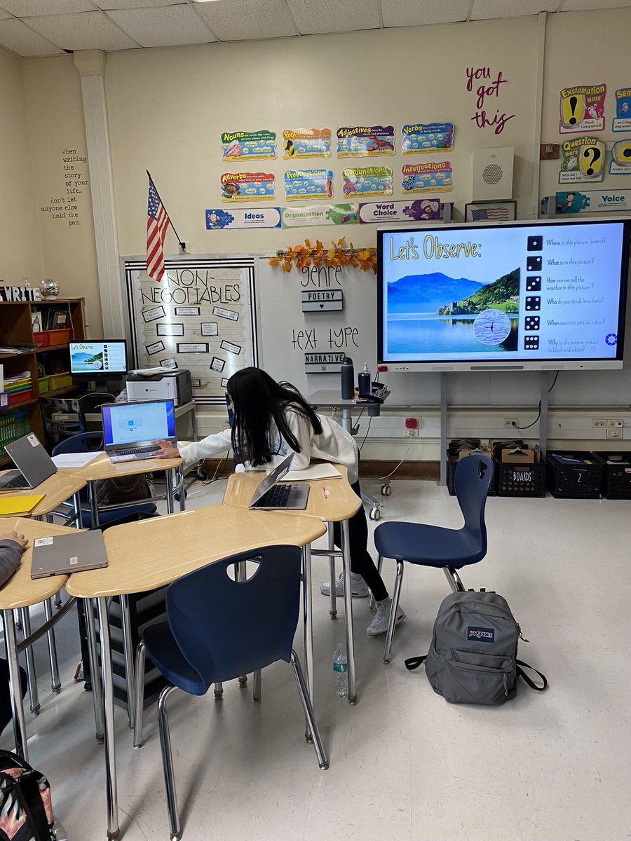 wELLcometoENL's tweet photo. “Rolling the dice” today in ENL to answer 5Ws &amp; H questions about this picture of the Loch Ness Monster. Great first day of our Unsolved Mysteries Unit and a great way to pique our interest! 🌊 #WeAreBethpage https://t.co/pYSyelL42Q
