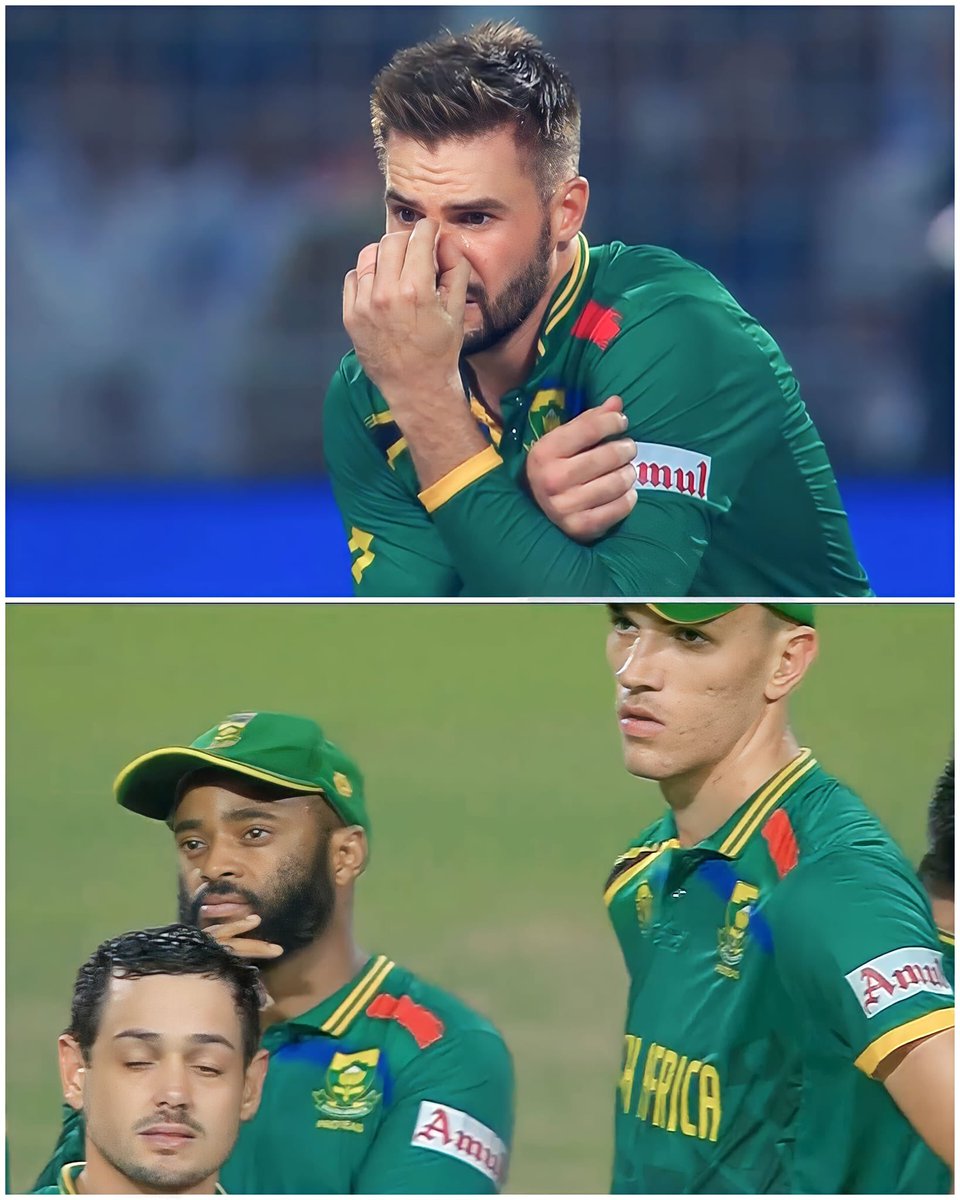 ZAK_UNIA77's tweet photo. The picture tells everything. 🇿🇦💔
#SemiFinal2 #SAvAUS #INSvAUS #CWC2023Final #WorldcupFinal https://t.co/L27r2PPX7c