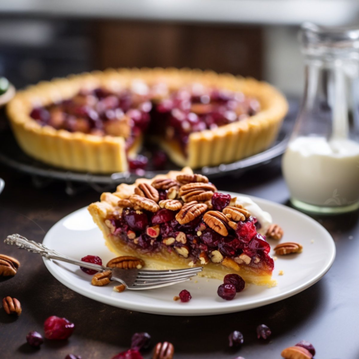 MarianiFamily's tweet image. Looking for a new twist on the classic holiday favorites? 🥰Add a half cup or so dried cranberries to your go-to pecan pie recipe for a slightly tart, deliciously sweet pie 🥧

#pecanpie #driedcranberries #pierecipe #ThanksgivingPie #Thanksgiving #bakersgonnabake