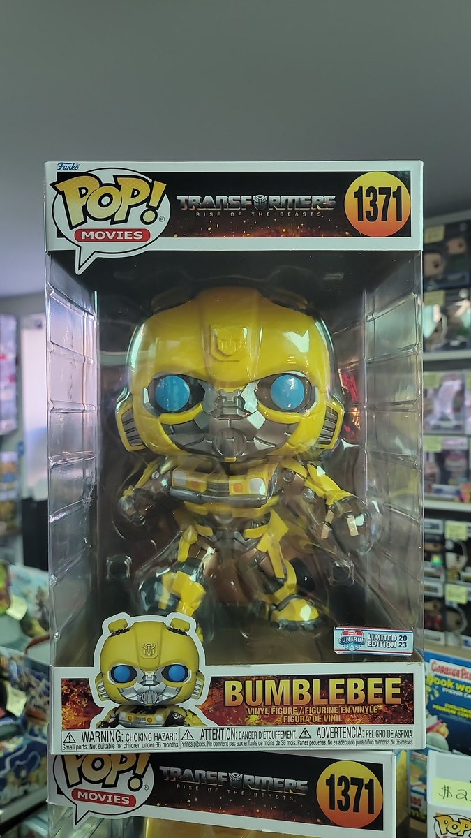 AlternateToys's tweet image. These finally arrived!

#newreleasealert #newexclusive #funko #funkopop #funkopops #pops #originalfunko #exclusivepops #shopsmall #popshop #pophunting #collectible #10inchpop #transformers #bumblebee #riseofthebeasts #funontherun