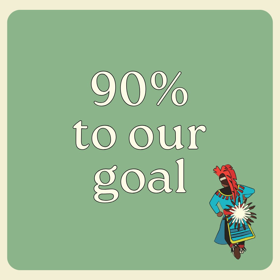 NativeGov's tweet photo. We're about halfway through #GTMD23, and we need your help! Currently, we're about 90% of the way toward our goal. Donate now, and let's support Indigenous-led programming together! #GTMD23 #WheresWayne https://t.co/g6Gx83M2vl