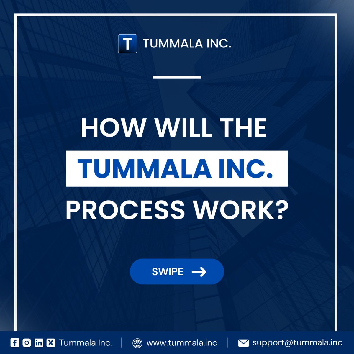 tummalainc's tweet photo. At Tummala Inc., We're not just a holding company – we're your strategic partner in business success! From flexible deal structures to navigating the complexities of running a business.
🌐 Connect with us for the right team, resources, and value-driven partnerships. https://t.co/Uf9gIQwMDw