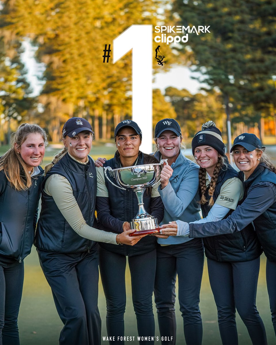 WakeWGolf's tweet photo. Final from the fall season 🏆

#GoDeacs 🎩⛳️ https://t.co/0WGHt2cM6t