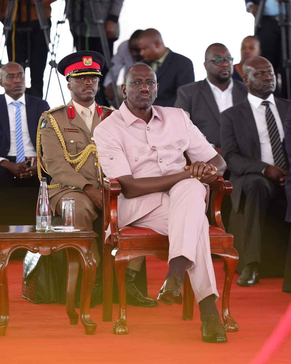 Handover of the report of the National Taskforce on the National Police Service, Kenya Prisons Service, and the National Youth Service reforms to President William Ruto at State House, Nairobi. Deputy President Rigathi Gachagua, Internal Security and National Administration…