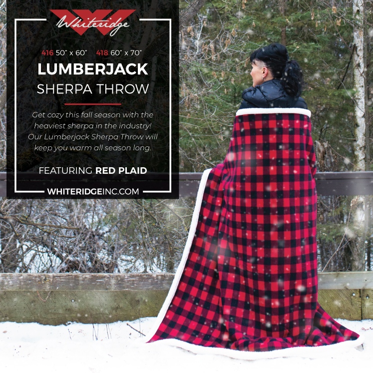WhiteridgeInc's tweet photo. Get cozy with our Lumberjack Sherpa Throw! Offered in Red Plaid, Blue Plaid, and Grey Plaid. 50" x 60" or 60" x 70" ⁠

#whiteridgeinc #sale #HolidayGifting #Blankets #sherpathrow #promotionalproducts #promotionalmarketing #marketing #branding https://t.co/1uosVeJR0U