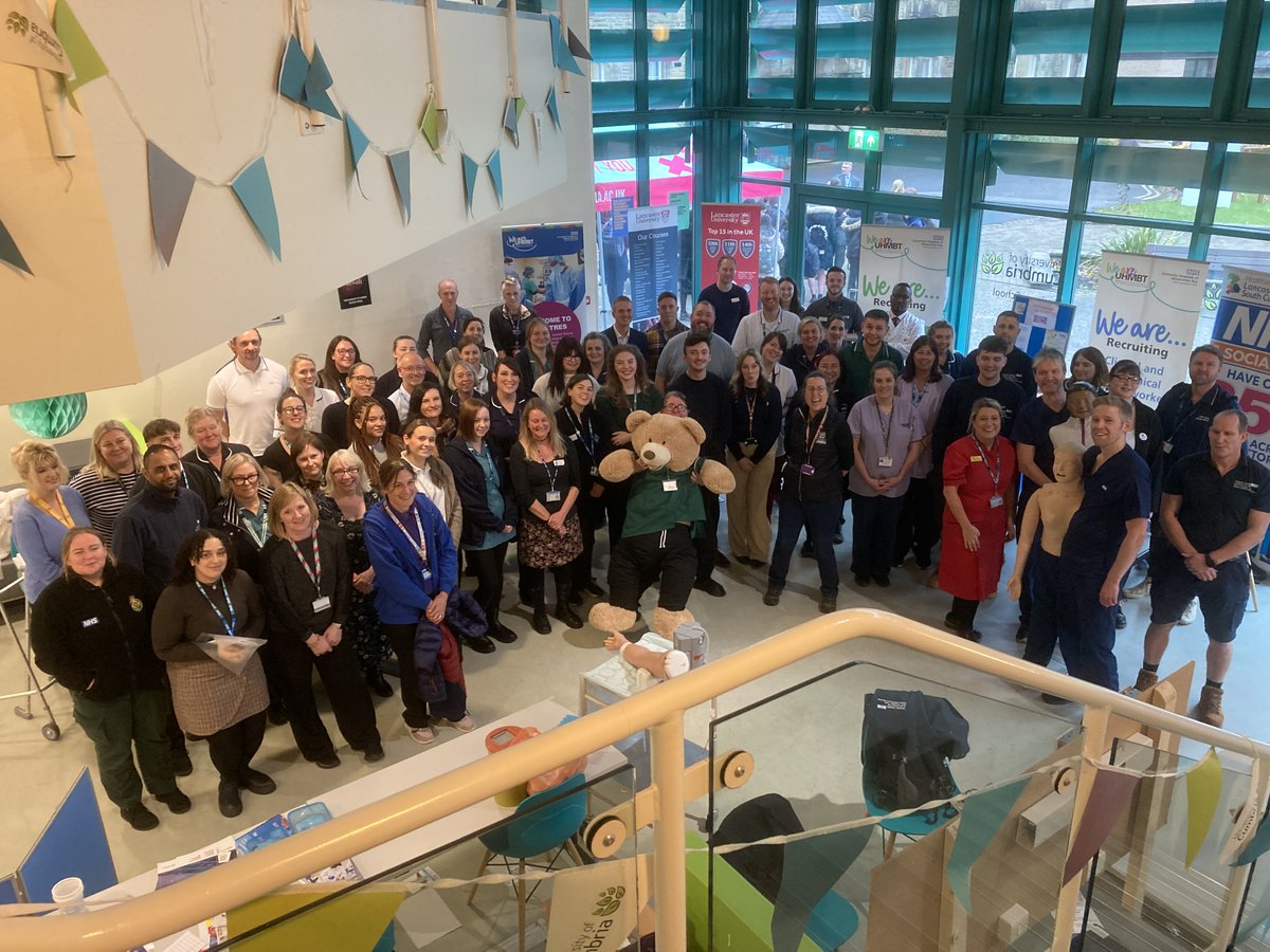 UHMBT Careers (@uhmbtcareers) on Twitter photo 350 Careers in Health & Social Care - SMASHED IT! Huge thanks to all involved: <a href="/CumbriaUni/">University of Cumbria</a> <a href="/LancasterUni/">Lancaster University</a> <a href="/lancsfutureu/">Future U #UniConnect</a> @kendalcollege <a href="/LMCollege/">Lancaster & Morecambe College (LMC)</a> @RLI_Works <a href="/TheatresWgh/">WGH Theatres</a> <a href="/PrittLorna1979/">Lorna Pritt</a> <a href="/MBHTTherapies/">MBHT South Cumbria Therapy Service</a> <a href="/uhmbtfinance/">UHMBT Finance</a> <a href="/People_OD_UHMB/">People & OD UHMBT</a> <a href="/NWAmbulance/">North West Ambulance Service</a> <a href="/UhmbtR/">UHMBT Radiology</a> <a href="/Harelawblag/">Liesje Turner 💙</a> and more tagged! 350 Careers in Health & Social Care - SMASHED IT! Huge thanks to all involved: <a href="/CumbriaUni/">University of Cumbria</a> <a href="/LancasterUni/">Lancaster University</a> <a href="/lancsfutureu/">Future U #UniConnect</a> @kendalcollege <a href="/LMCollege/">Lancaster & Morecambe College (LMC)</a> @RLI_Works <a href="/TheatresWgh/">WGH Theatres</a> <a href="/PrittLorna1979/">Lorna Pritt</a> <a href="/MBHTTherapies/">MBHT South Cumbria Therapy Service</a> <a href="/uhmbtfinance/">UHMBT Finance</a> <a href="/People_OD_UHMB/">People & OD UHMBT</a> <a href="/NWAmbulance/">North West Ambulance Service</a> <a href="/UhmbtR/">UHMBT Radiology</a> <a href="/Harelawblag/">Liesje Turner 💙</a> and more tagged!