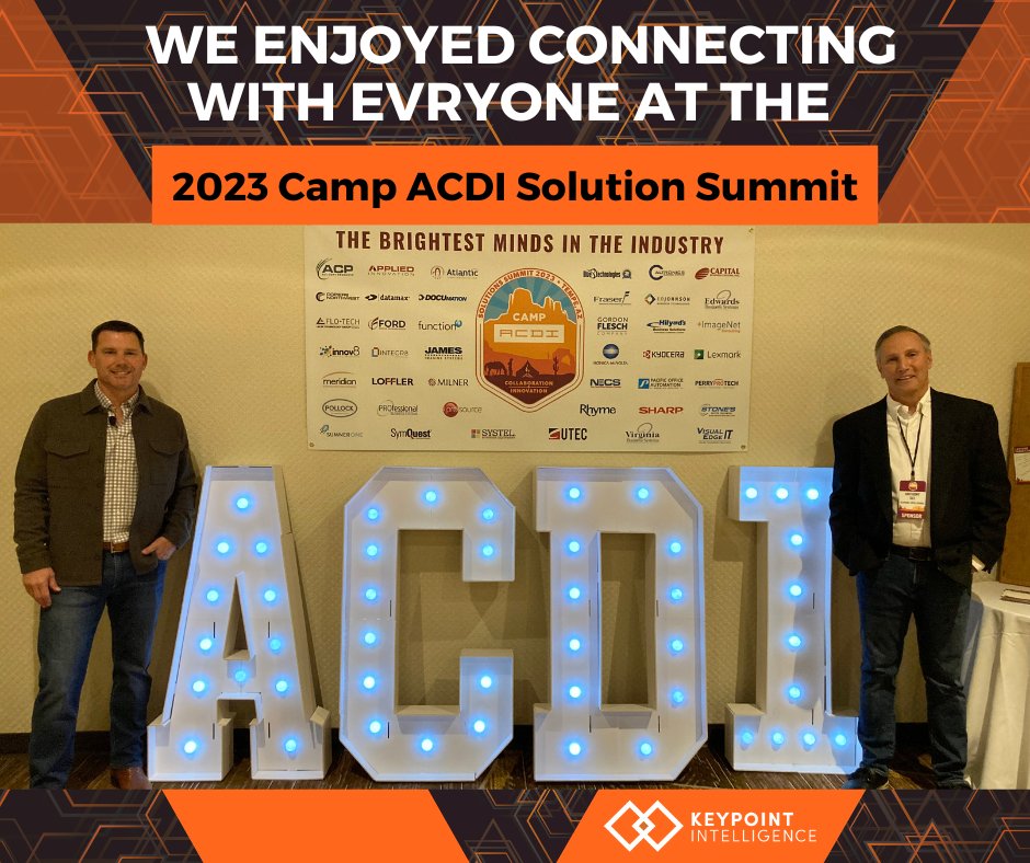 Our President & CEO, Anthony Sci, had a great time networking with all attendees at the 2023 Camp ACDI Solution Summit! 

#ACDI #ecommerce #salesenablement #futureofsales #onlinesales #sales #ecommercesolutions
