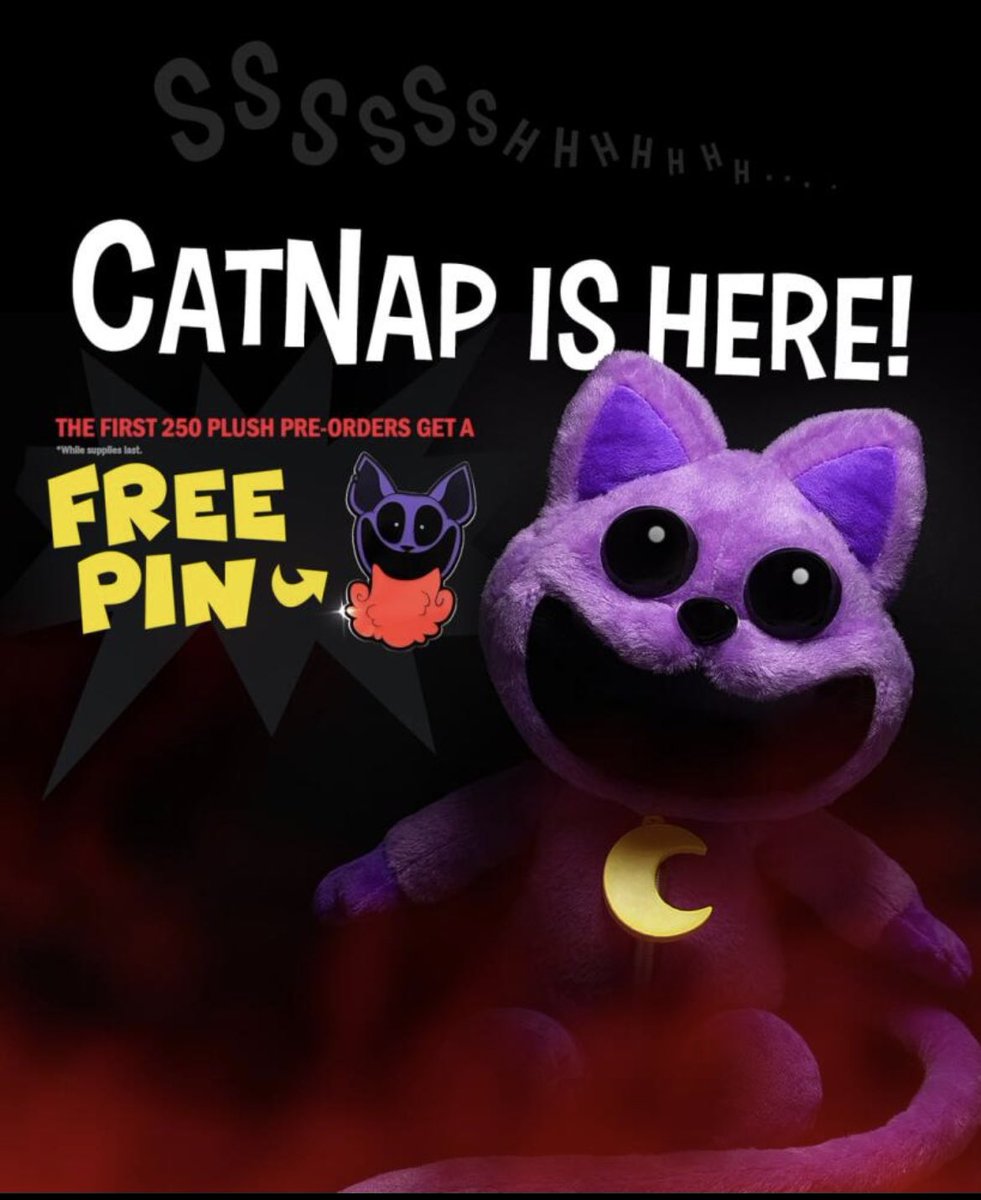 Ethan (Sheeprampage) on X: A New Mini Teaser of Catnaps plush