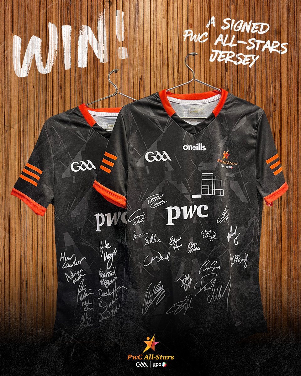 WIN🚨 To celebrate the 2023 PwC All-Stars, we've a signed All-Stars football AND hurling jersey to give away! Simply tag a friend below and make sure you’re following us to be in with a chance to win one🤩 | @PwCIreland #PwCAllStars
