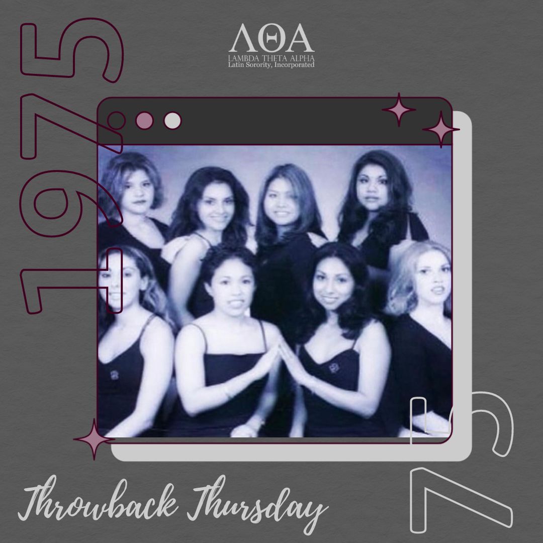 LTA1975's tweet image. Let's take it back to the early 2000's! 

Today's #LTAThrowback features @lta_GammaZeta Founding Line! They were established May 27, 2001 at University of California, Riverside.  

🌙  Recognize anyone? Tag them in the comments! #LTAThrowback #LTA1975 #ThrowbackThursday