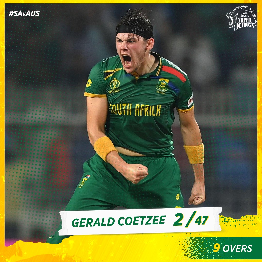 JSKSA20's tweet image. Bowlers gave their full out in every delivery 👏🏼👏🏼👏🏼

#SAvAUS #CWC23 #CWC23semifinal

📸: @ICC
