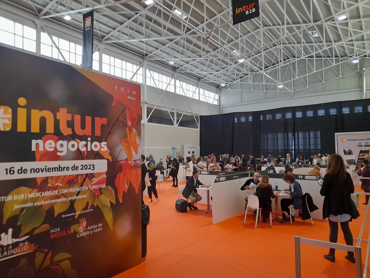 itremurcia's tweet photo. 📍 La #RegióndeMurcia participa en #INTUR2023, la Feria Internacional de Turismo de Interior, en @feriavalladolid.
✅ Asistimos al foro de análisis #INTURTalks, dentro de #INTURNegocios, la jornada exclusiva para los profesionales del sector.
#TurismoRegióndeMurcia https://t.co/RmkTCbTJ5y