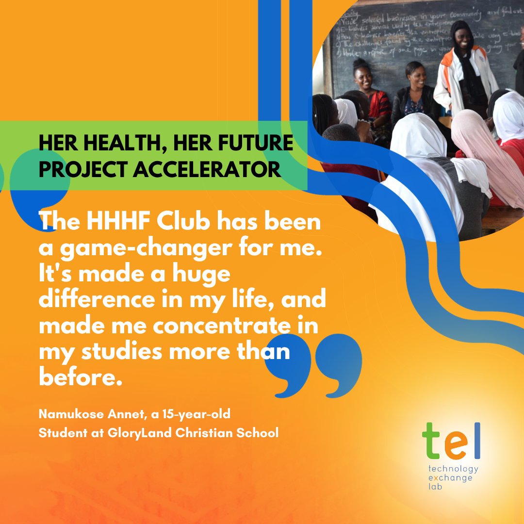 the_techxlab's tweet photo. HHHF is made in collab with R.A.C.E. Uganda and @DaysForGirls as part of TEL’s Project Accelerator.

All the money raised during #GivingTuesday will be dedicated to expand the program into more schools. Don’t forget to DONATE! https://t.co/18QCLDB1eL. https://t.co/L350TbBptz