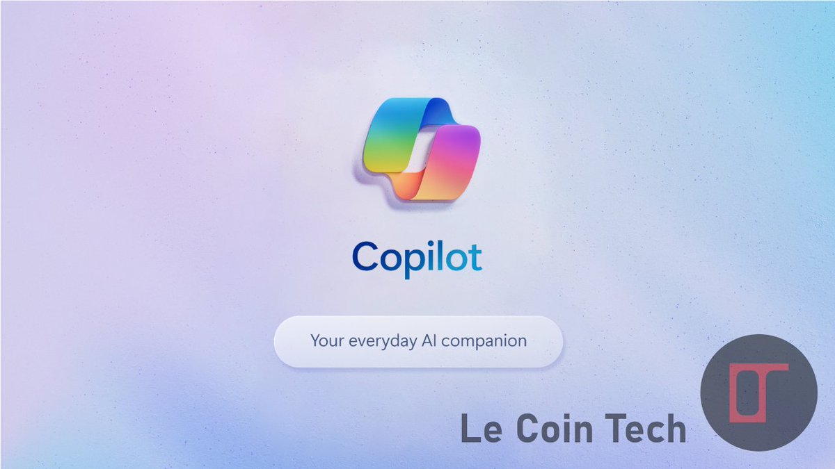 LeCoinTech_LCT's tweet photo. 🔴 Microsoft change de cap avec Bing Chat et le rebaptise Copilot. Le chatbot de Microsoft, bien aidé par OpenAI, s'offre même un site web pour concurrencer ChatGPT ! 👇

#Microsoft #Ignite23 #IA #tech https://t.co/kcCBAwCWWP