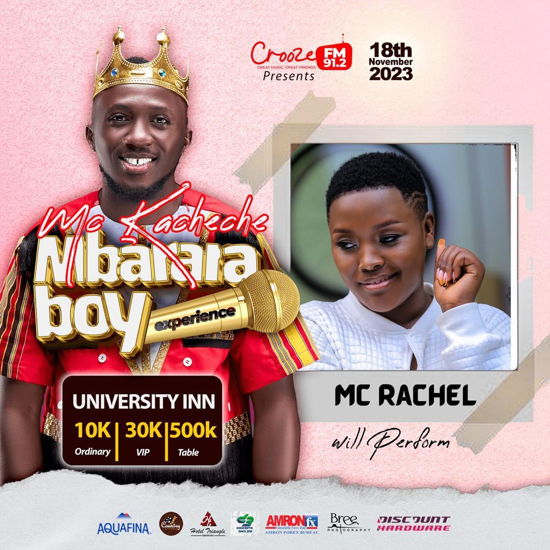 Let's make history this Saturday 💪 
Will give a blaze set on the #MbararaBoyExperience 
Let's fill university inn for our brother <a href="/Mc_Kacheche/">Mc Kacheche Starboy</a> 🙏