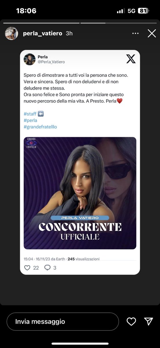 oggi è il giorno gioiglorioso, Alice.
#GrandeFratello