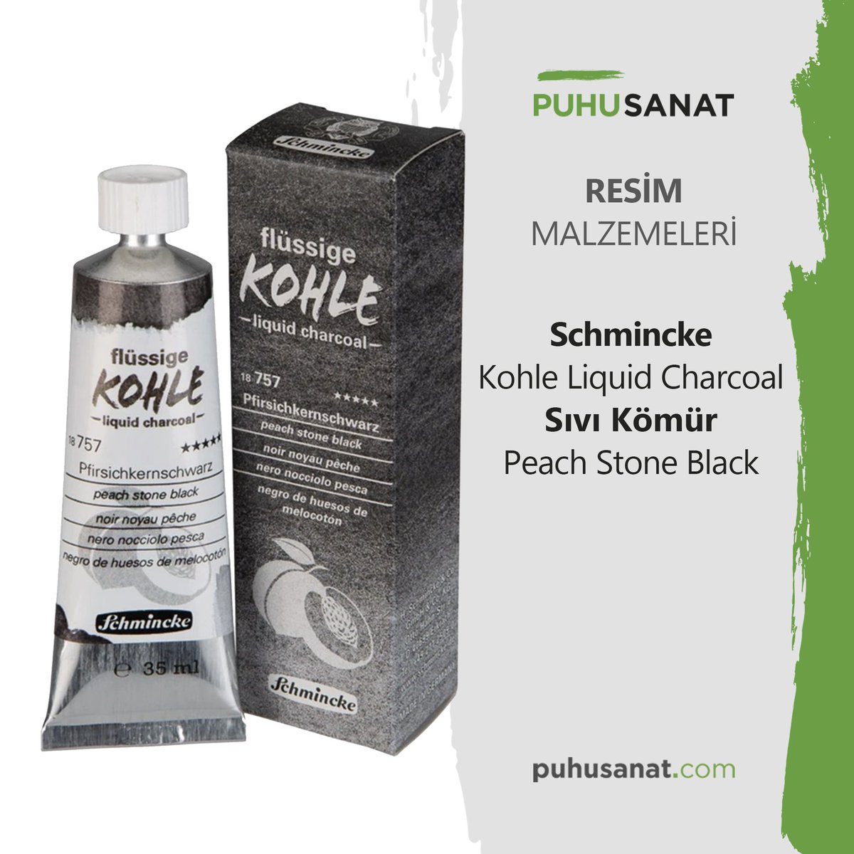 Schmincke Kohle Liquid Charcoal Sıvı Kömür Peach Stone Black

puhusanat.com/schmincke-kohl…

#schmincke #sıvıkömür #çizimmalzemesi #LiquidCharcoal  #resimmalzemeleri #likidboya