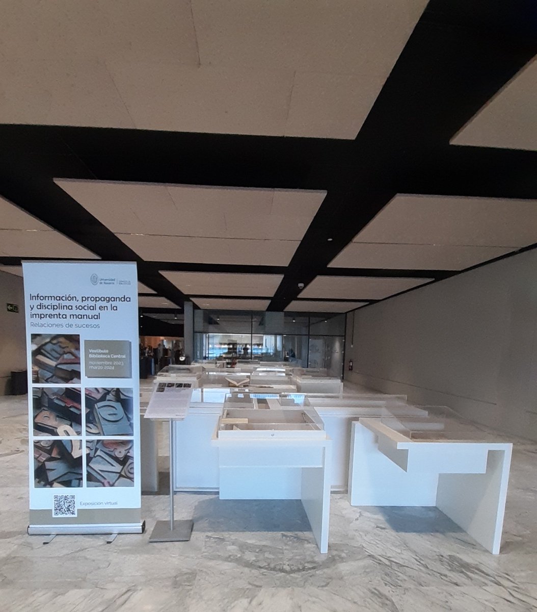 📚 Un placer comisariar esta exposición sobre #RelacionesDeSucesos en la <a href="/unav/">Universidad de Navarra</a>.