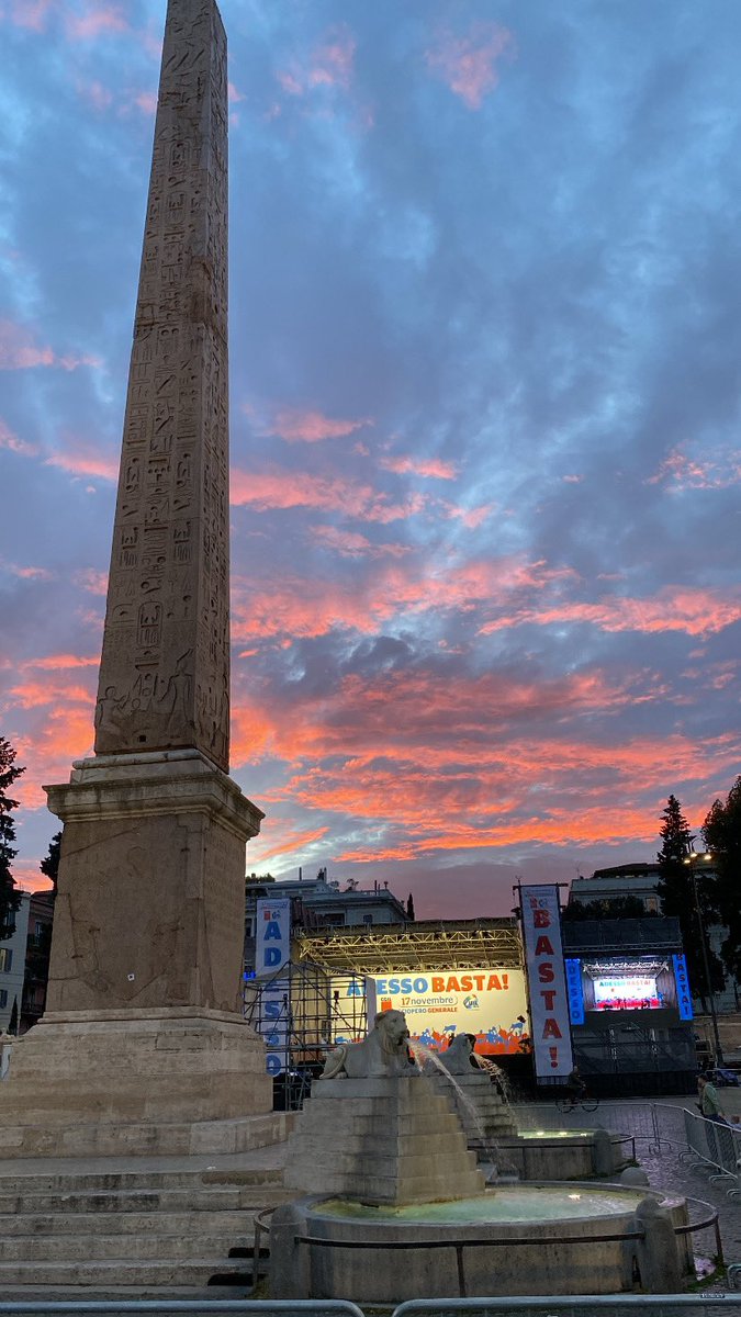 quante volte hai visto il cielo sopra roma e hai detto “quanto è bello”