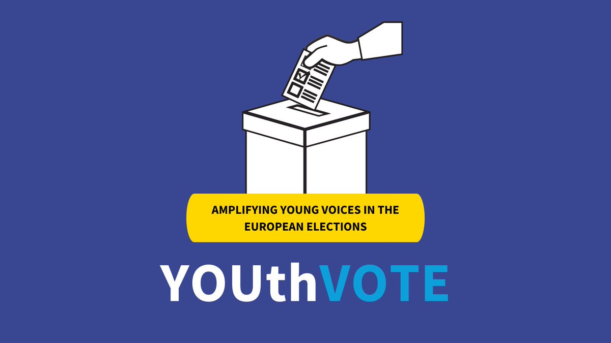 🗳️ Introducing YOUthVOTE, the new #EYP project for the upcoming European Elections 2024 🇪🇺. With support from the European Parliament, the European Union, and the Bertelsmann Foundation, we're empowering #YoungEurope for #EE2024. Explore more eyp.org/what-we-do/pro… #EU2024