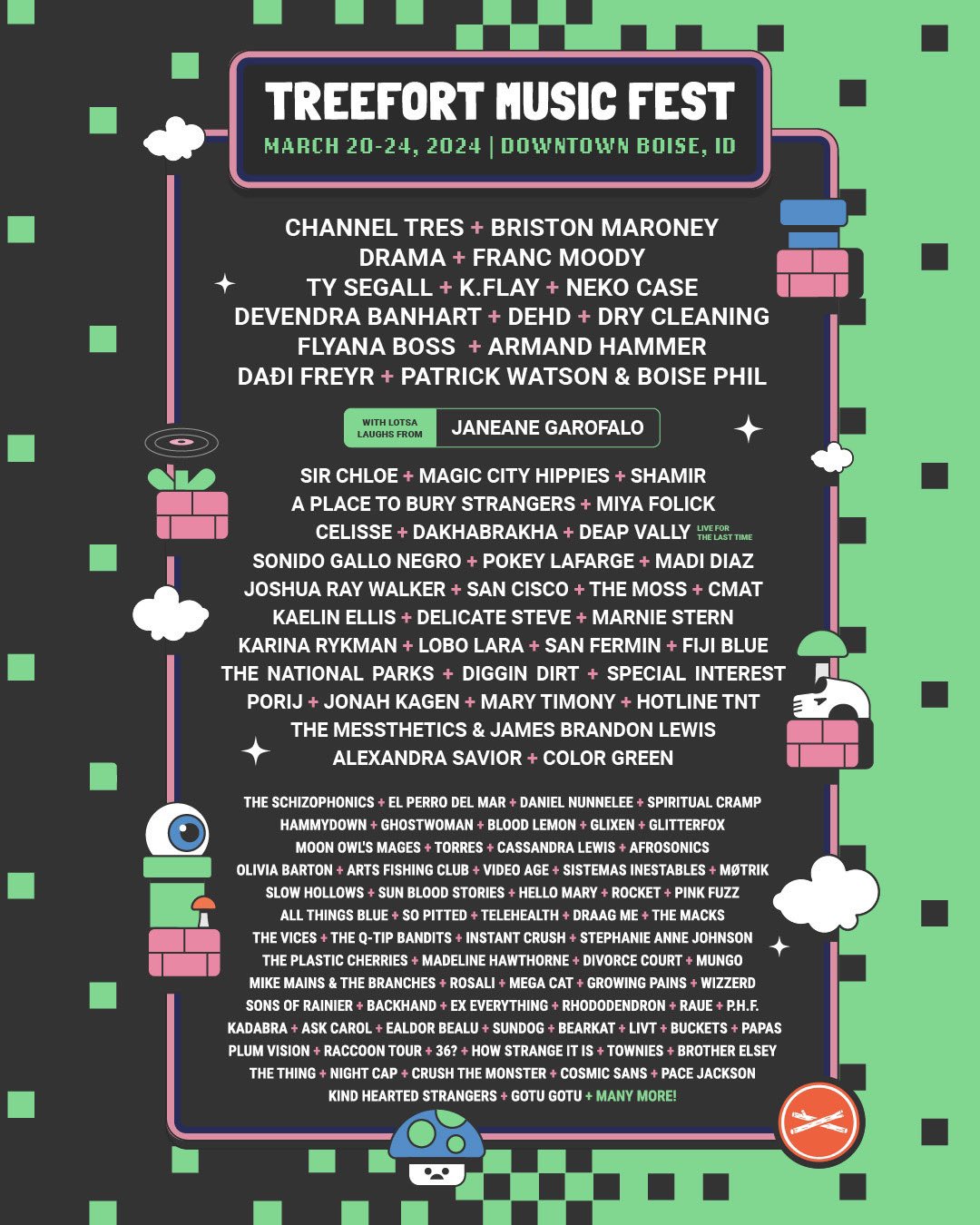 Treefort Music Fest On X: "It'S Timmmeee!⏰ The First Wave Of.