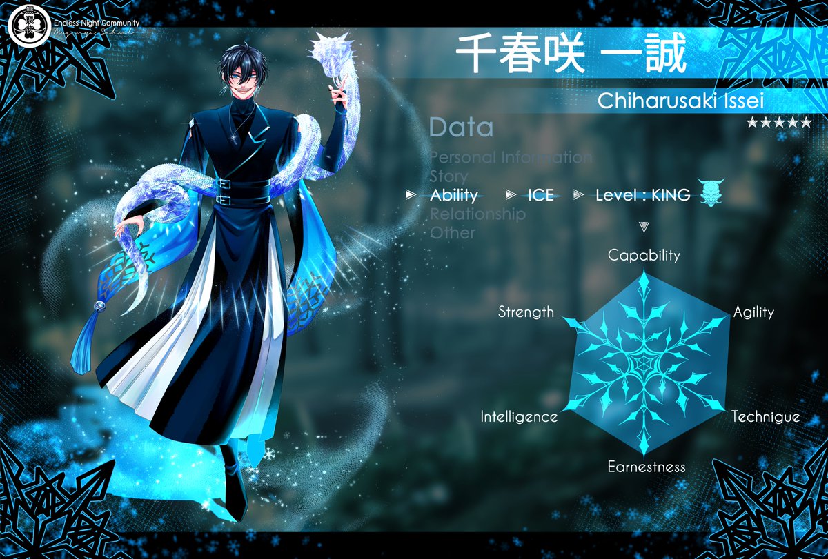 ELN_Issei's tweet photo. “พยายามขนาดนี้ไม่เหนื่อยบ้างหรอครับ?”
“ก็ต้องเป็นประโยคคำถามอยู่แล้วสิ อย่าคิดมากน่า...นะ?”

ชิฮารุซากิ อิซเซย์ [ 千春咲   一誠 ]
ชั้น ❆ ปีปลาย
พลังพิเศษ ❆ น้ำแข็ง
Level ❆ KING
Doc❆https://t.co/f9H93GVvF9
#ELN_Commu #Mugenya_School https://t.co/dcmsGiHlhD