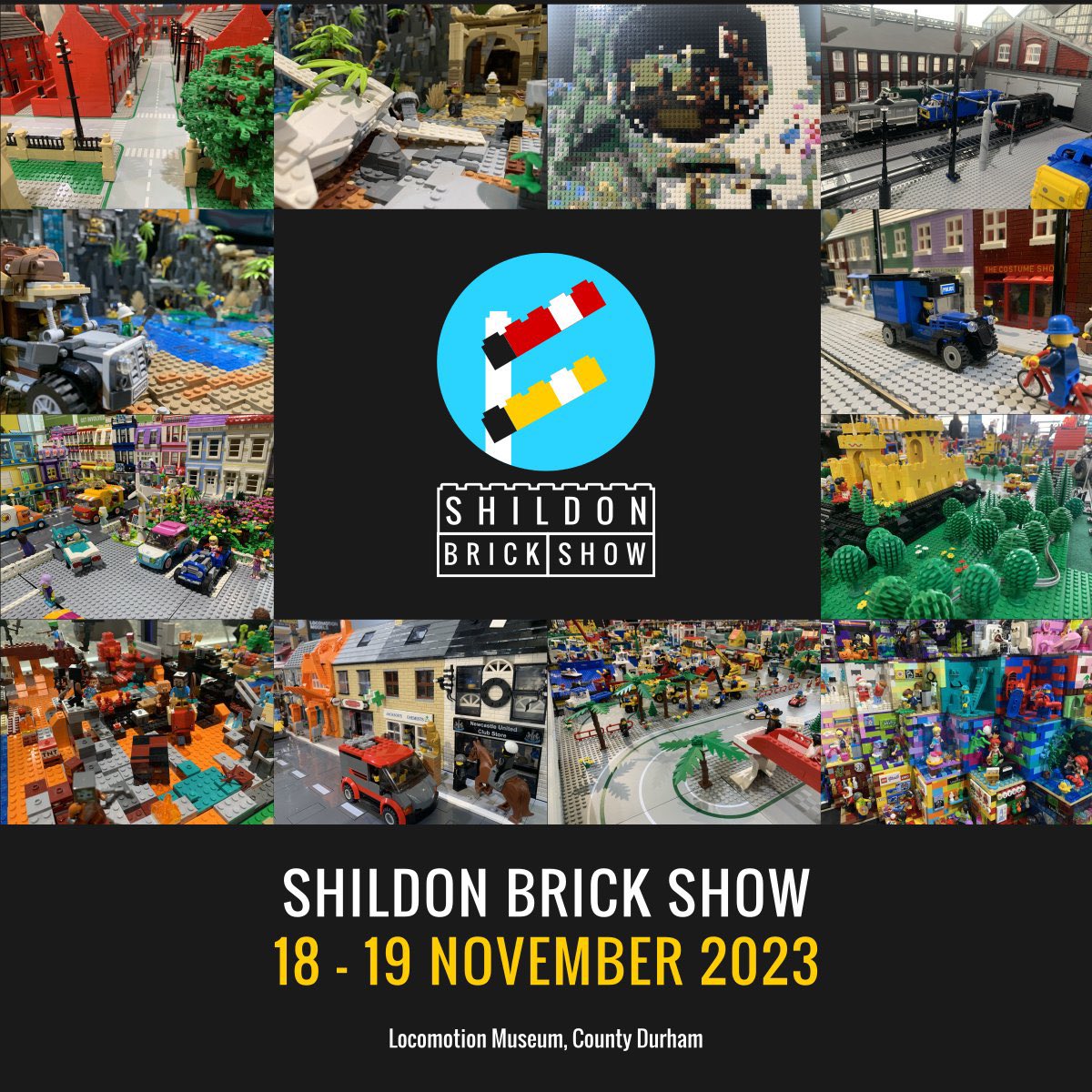 If you missed out on tickets for Shildon Brick Show, there are a smaller number available each day on the door. 

There may be a queue to enter but museum staff and volunteers will do why they can to get you inside - please be patient! #shildonbrickshow #lego