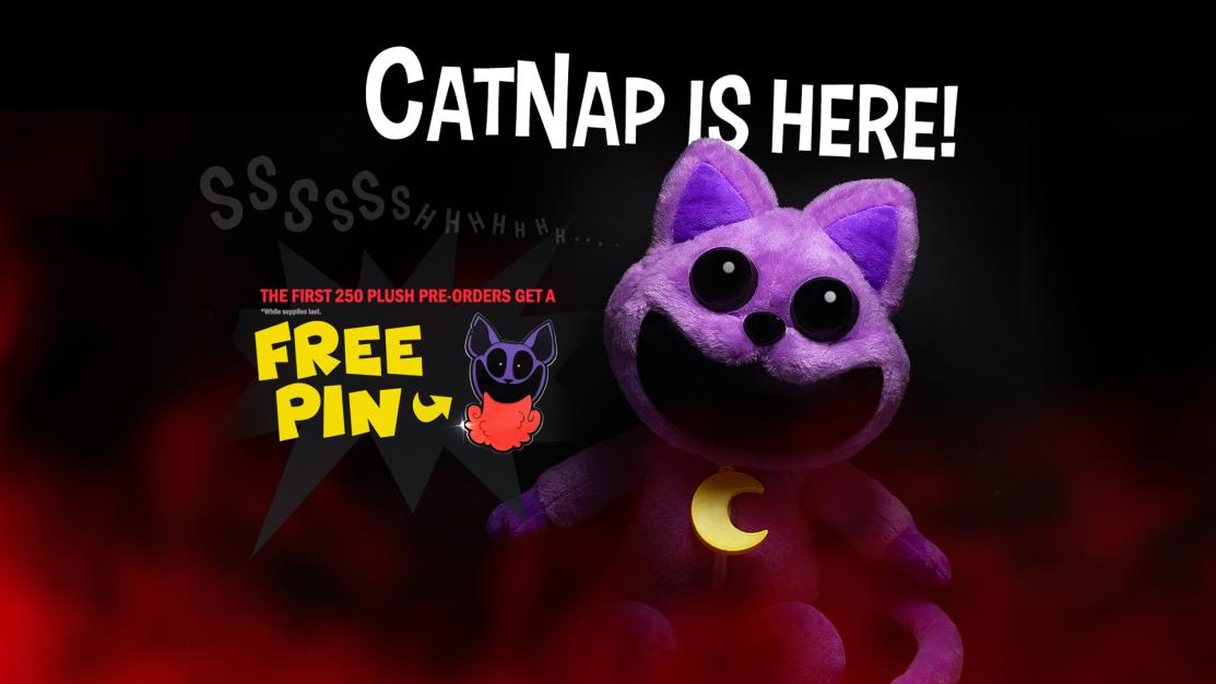 CatNap Plush (Pre-Order) – Poppy Playtime Official Store