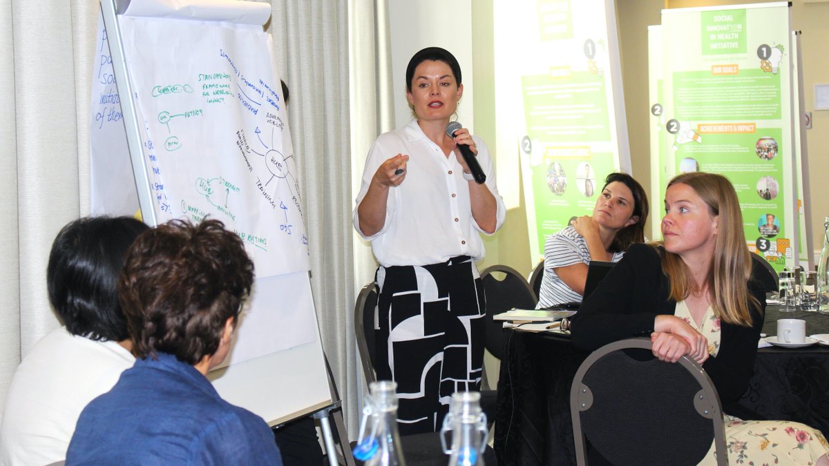 IN PHOTOS: Developing action plans and fostering collaborations: Joining efforts in engaging countries to mainstream social innovation in health, taking into consideration learnings and good practices, 10 November 2023.