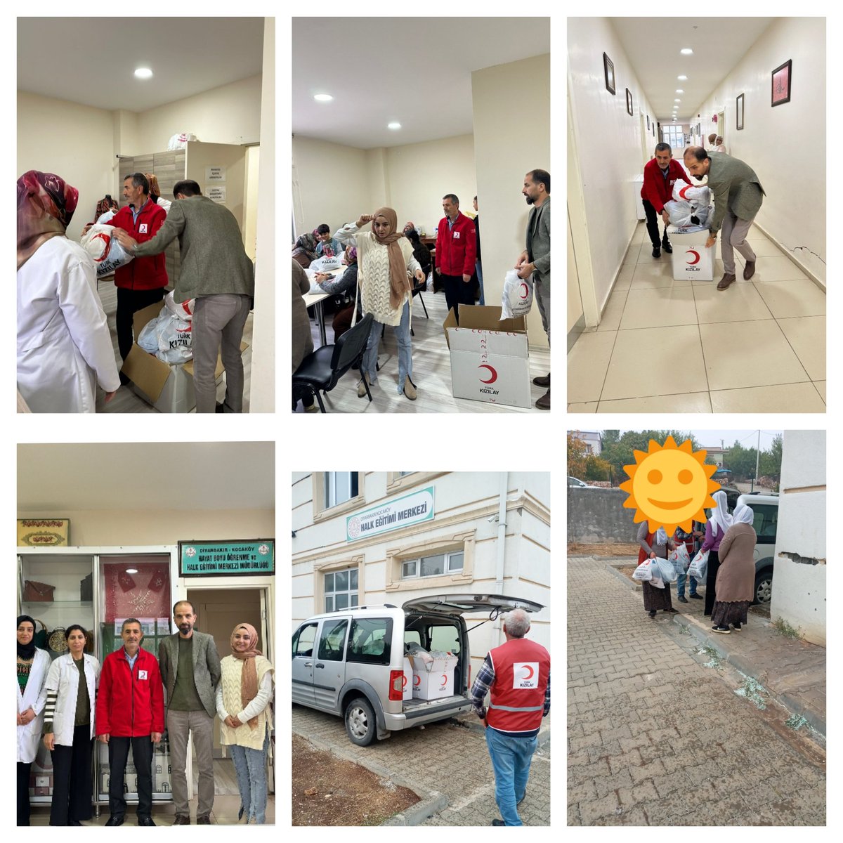 Kocaköy Kızılay Temsilciliği mağdur bayan kardeşlerimize kışlık giysi yardımı yapıldı.
İyiki varsın türk kızılay