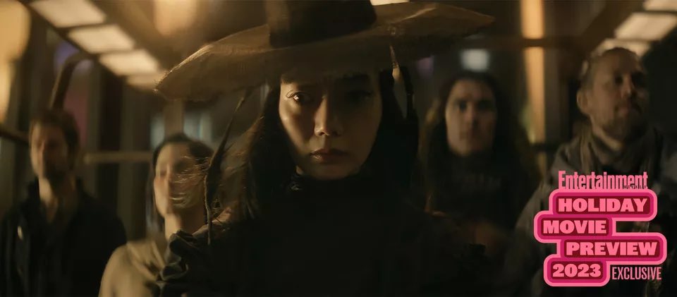 Doona Bae as Nemesis in 'Rebel Moon Part One: A Child of Fire'. NETFLIX