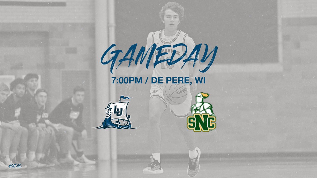 🏀 Game Day
Lawrence University @ St. Norbert
⏰ 7:00 PM 
📍Mulva Family and Sports Center 
💻 boxcast.tv/view/st-norber….