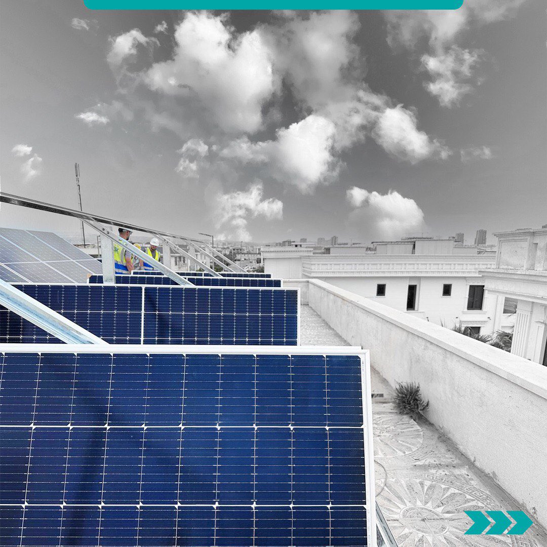KESKco_'s tweet photo. KESK team has successfully installed an on/grid solar PV system for a house in Hiwa city/Erbil with 8.6 KWp PV capacity. The system annually generates 14.7 MWh of energy and reduces $1800 from the Electricy bil. It also offsets 12 tons of CO2 annually. https://t.co/4duPMurqFU