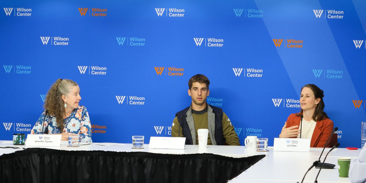 ICYMI | Watch our final event of the year, "Unpacking China's Climate Action," featuring panelists <a href="/lili_pike/">Lili Pike</a> and <a href="/KyleExplores/">Kyle Obermann 欧阳凯</a> on our website now: wilsoncenter.org/event/unpackin…