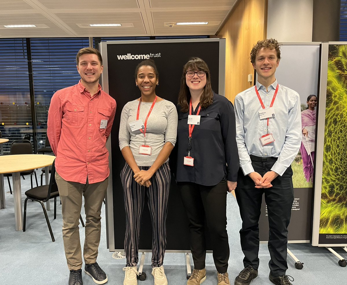 Thank you for inviting us <a href="/wellcometrust/">Wellcome</a>. Great opportunity to meet final years on other programmes! <a href="/chem_in_cells/">Chemistry in Cells</a>