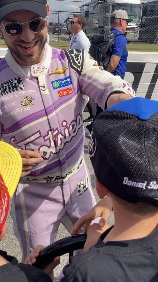 atchleycal's tweet photo. @c_neighbors @NASCAR They are ready for the 2024 season to start up! @NASCAR @Daniel_SuarezG @joeylogano https://t.co/kQ12wDPDOF