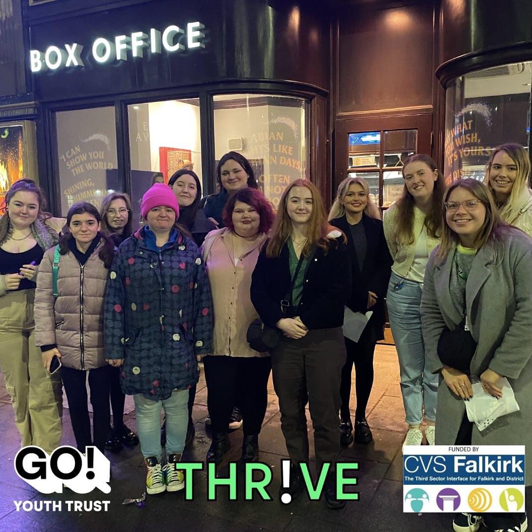 We had a great time with the Thrive girls group in Edinburgh last night, going for dinner and to see Aladdin at the playhouse! 
If you are interested in joining any of our 16+ events for girls, send us a message. 
#makeanimpact #youthworkchangeslives