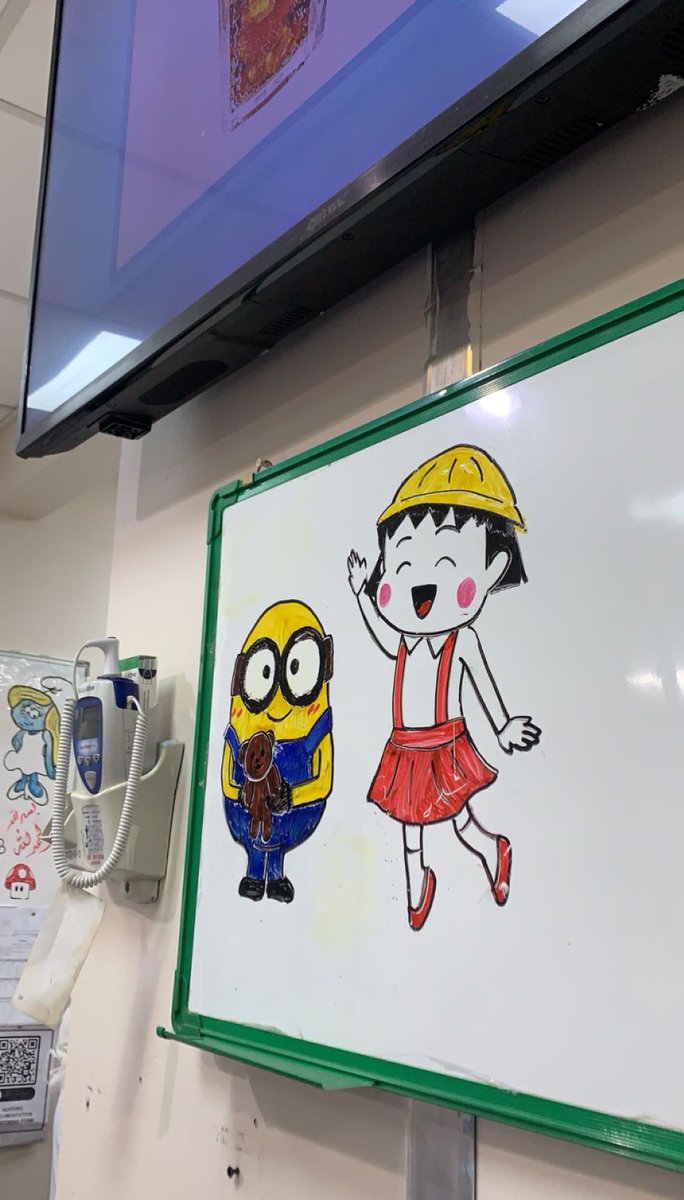 قسم الأطفال المُحبب لقلبي🐣✨

ما أنسى جواب طفلة رداً على سؤال ايش تبغي تكوني لما تكبري؟ 
 "لما أكبر أبغى أصير زيك ألعب مع الأطفال وألون معاهم ولما يعطوهم الإبرة أمسك يدهم عشان مايخافوا وأساعد كللل الناس وأحبهم"
 يالله قد أيش هالرد يطمن ويفرح القلب❤️‍🩹.