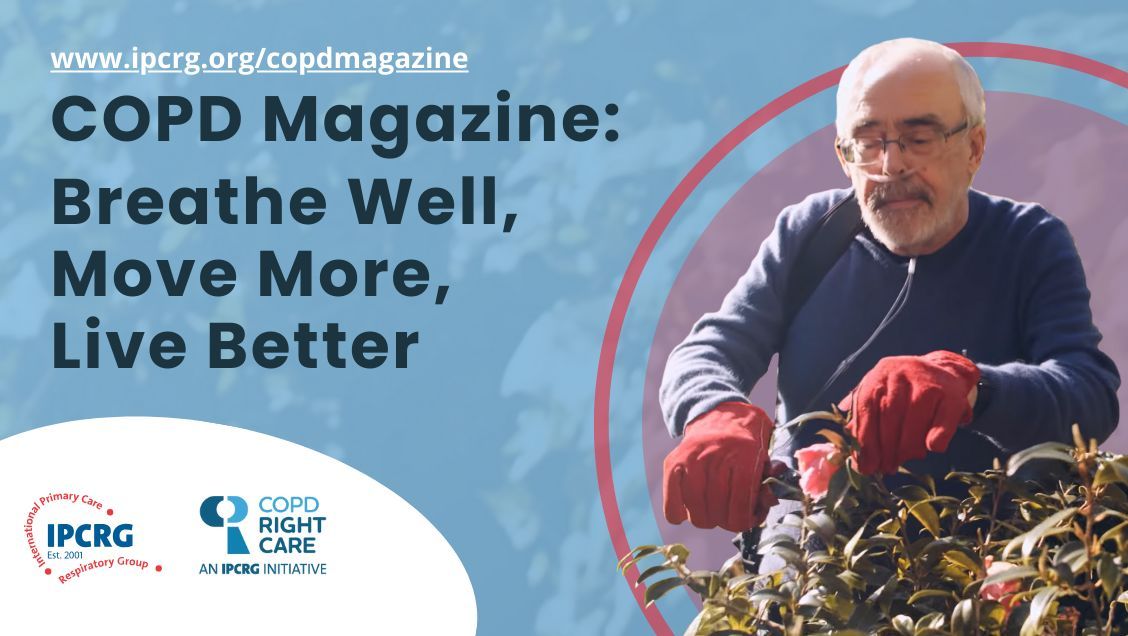 Our COPD Magazine ‘Breathe Well, Move More, Live Better’ is available in a growing selection of languages - in the week of #WorldCOPDDay share with colleagues and patients to support self-management of COPD buff.ly/49DVyii