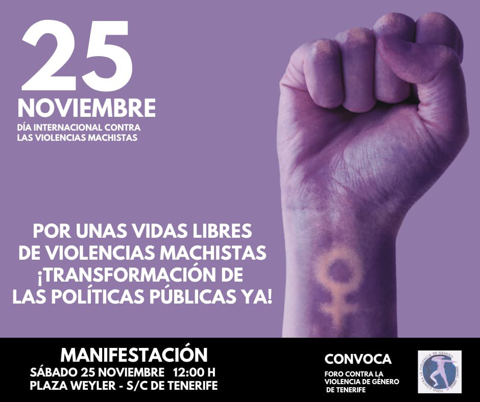 Foro contra la Violencia de Género de Tenerife